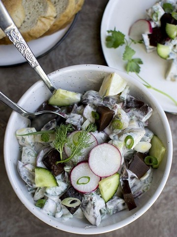 Scandinavian Beetroot & Potato Salad